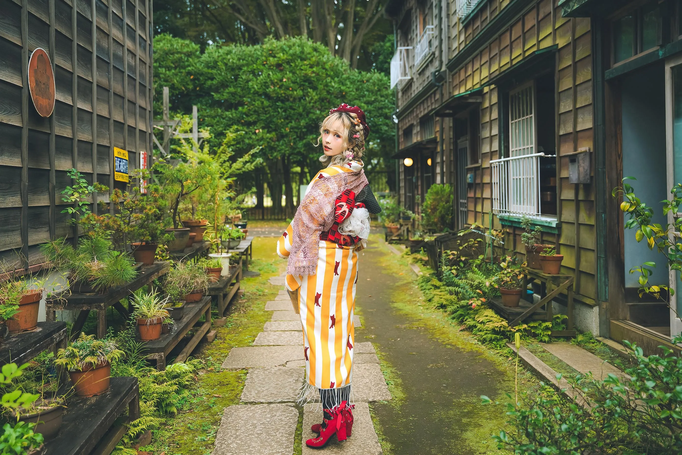 ElyEE子 – NO.90 [2020 Ely Collection] Digital photo set 10套-6 Retro Kimono II [62P]插图3